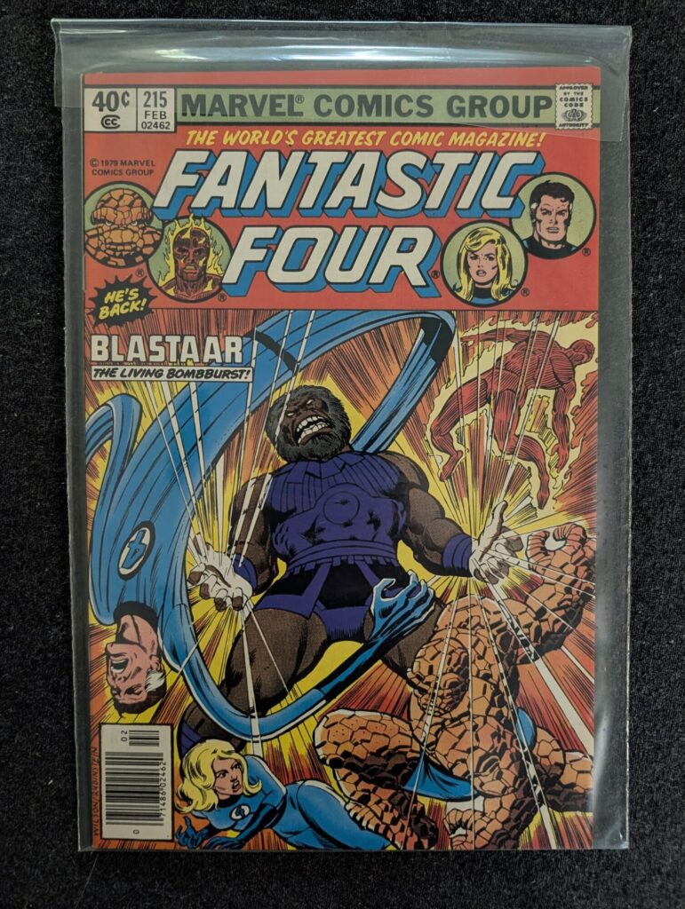 Fantastic Four #215 front cover