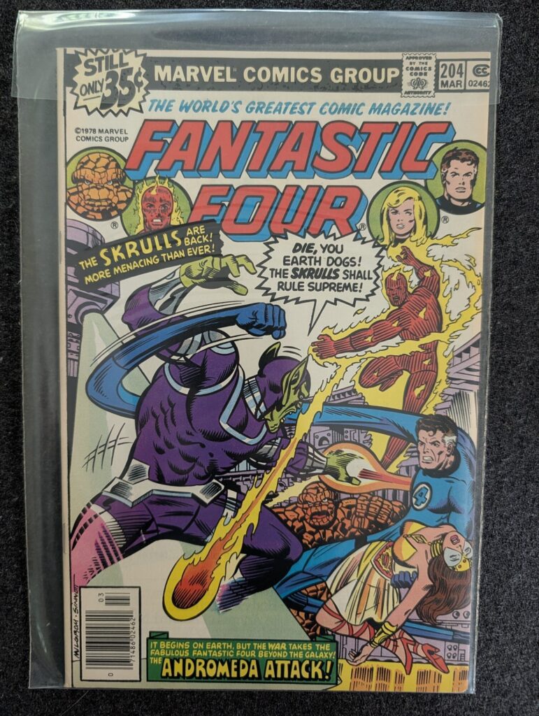 Fantastic Four #204 front cover