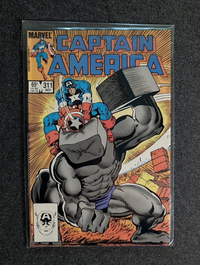 Captain America #311 front cover