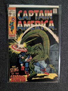 Captain America #122 front cover