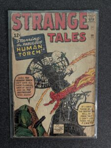 Strange Tales #101 front cover