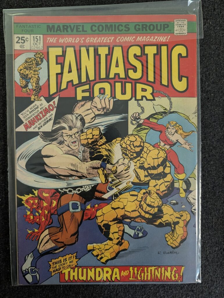 Fantastic Four #151 front cover