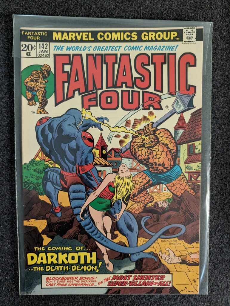 Fantastic Four #142 front cover