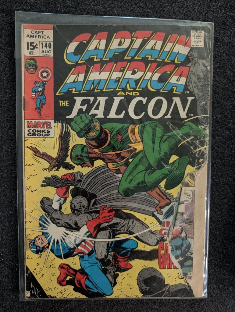 Captain America #140 front cover