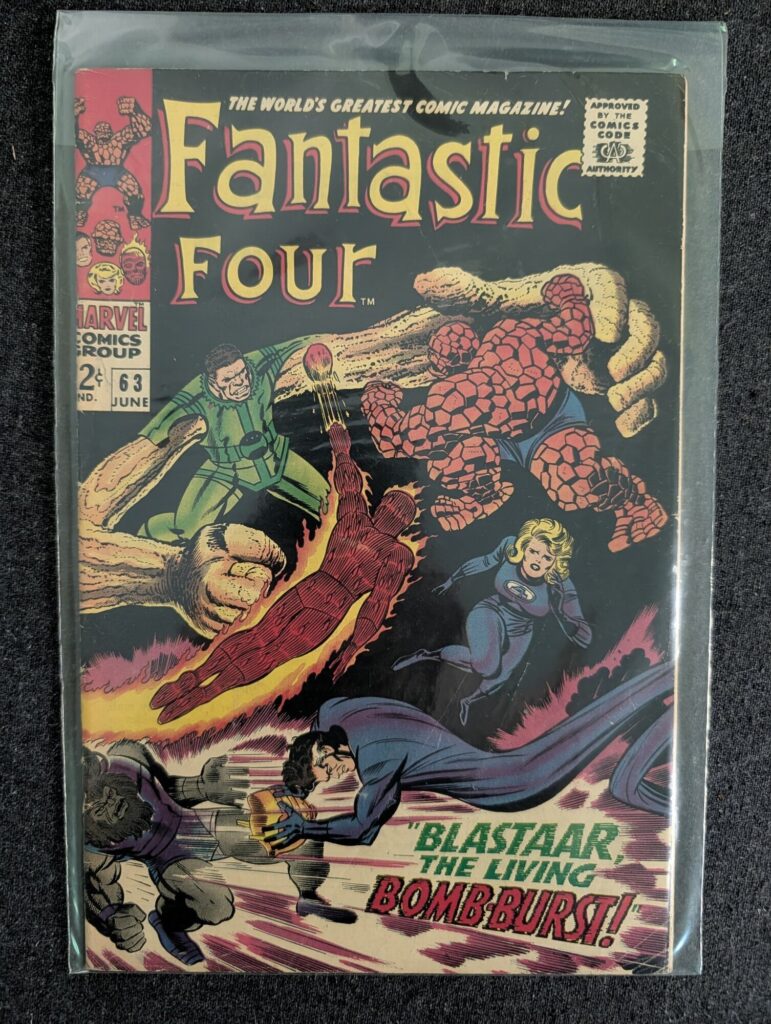 Fantastic Four #63 front cover