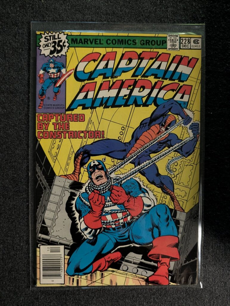 Captain America #228 front cover