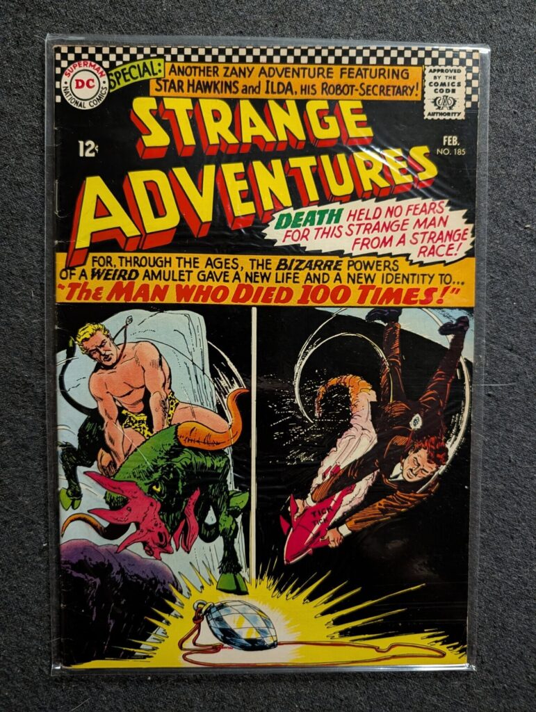 Strange Adventures #185 front cover