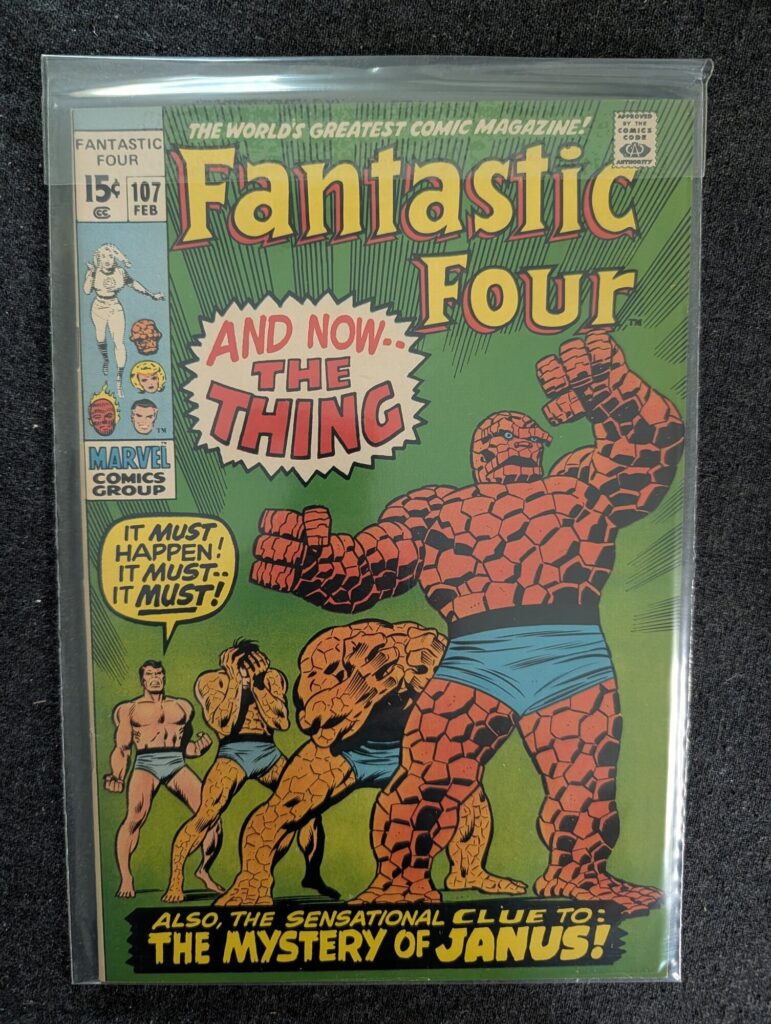 Fantastic Four #107 front cover
