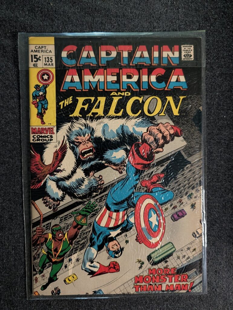 Captain America #135 front cover