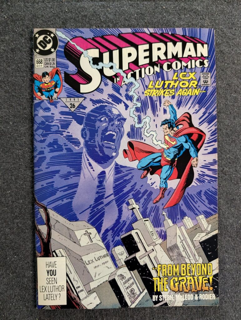 Action Comics #668 front cover