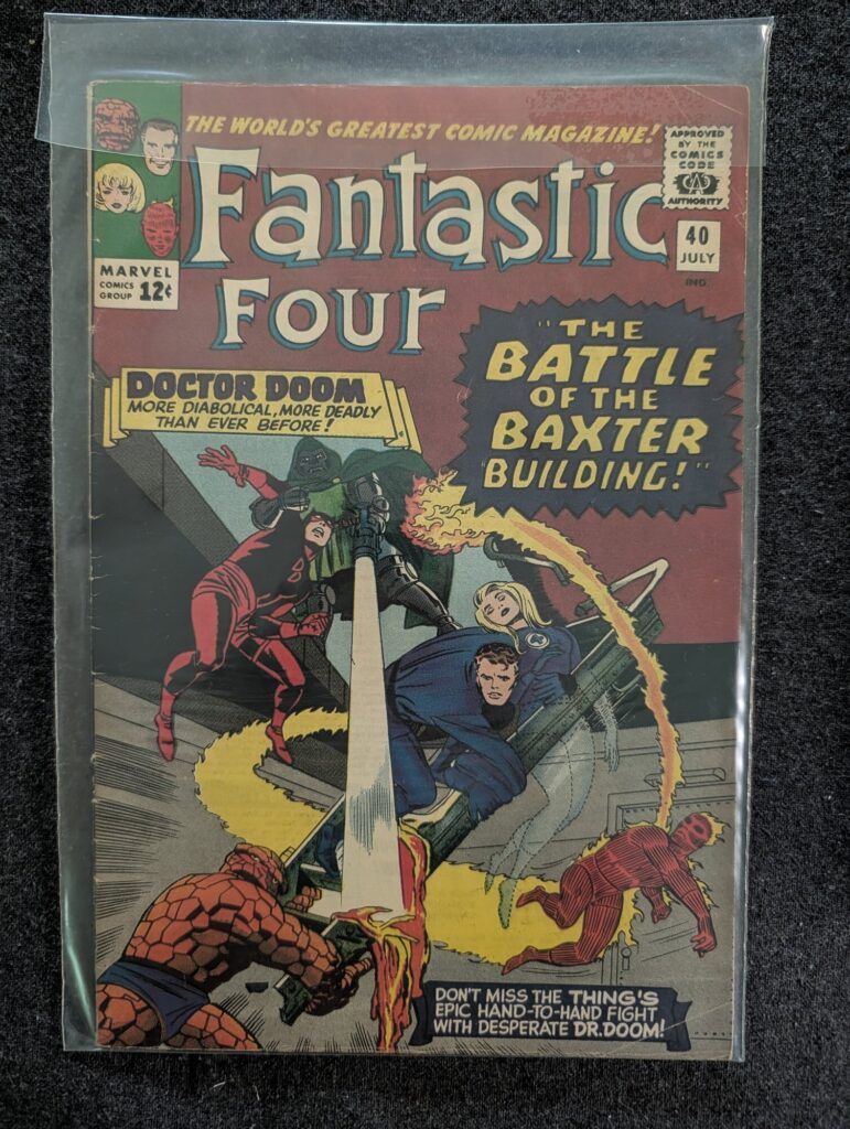 Fantastic Four #40 front cover