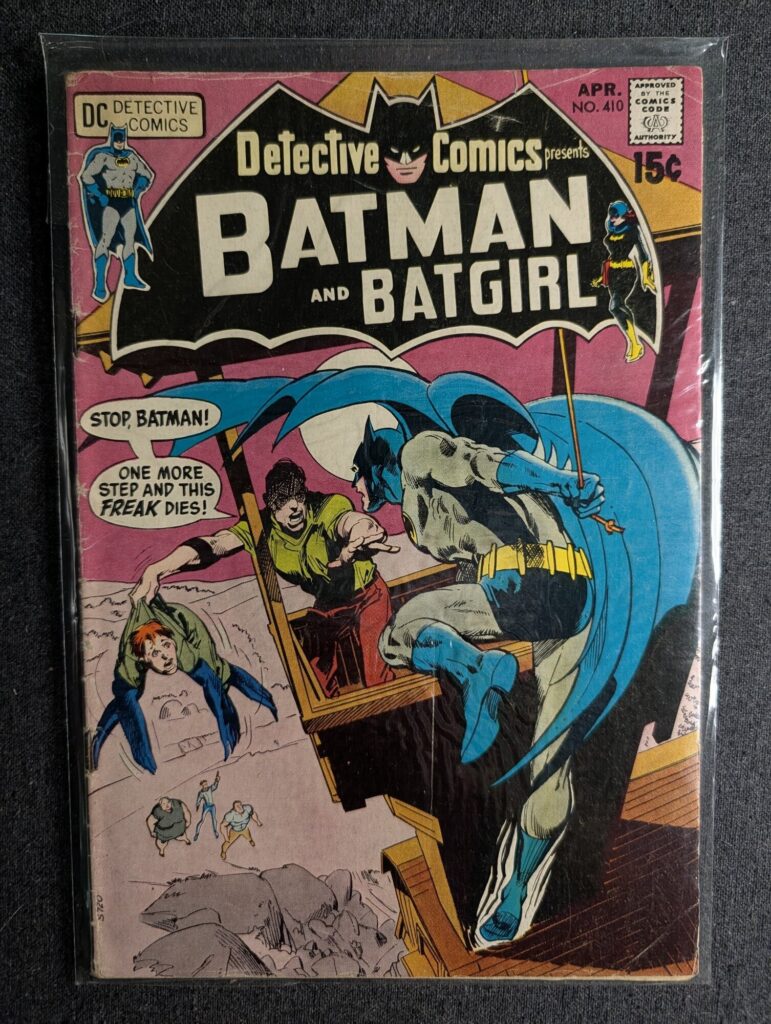 Detective Comics #410 front cover