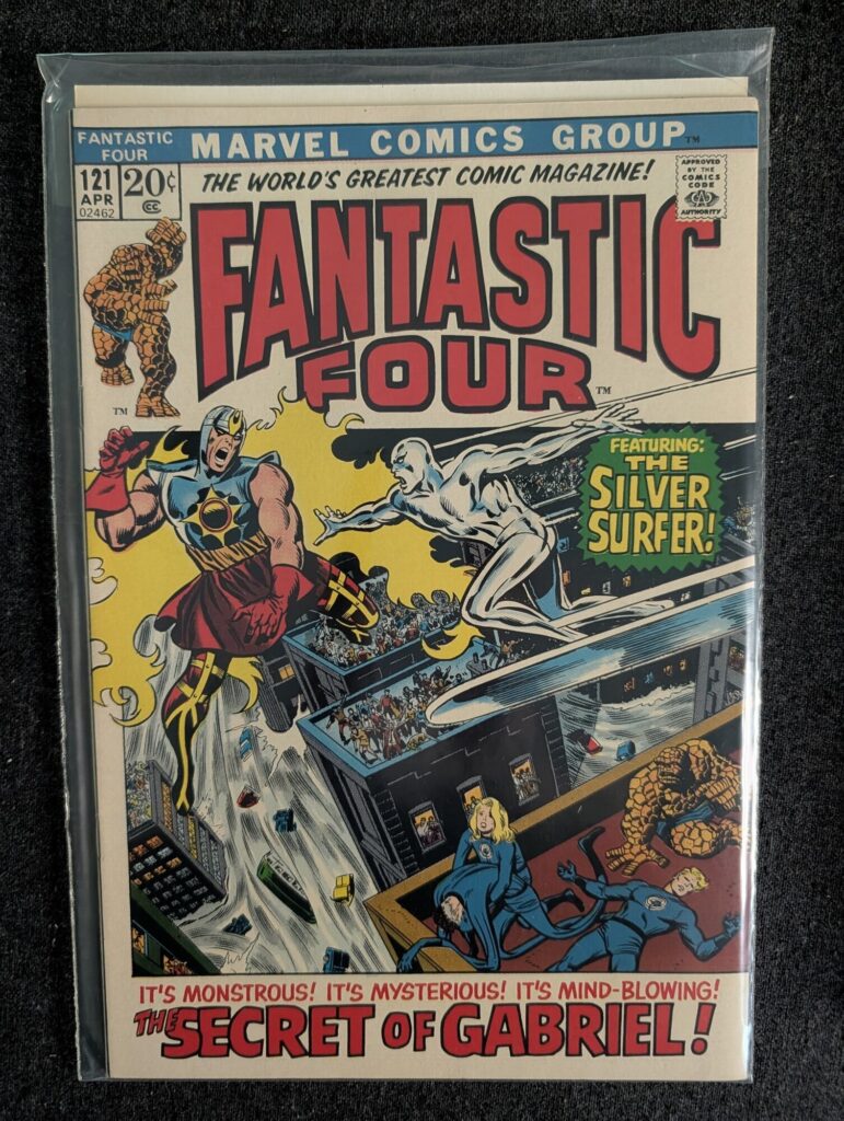 Fantastic Four #121 front cover
