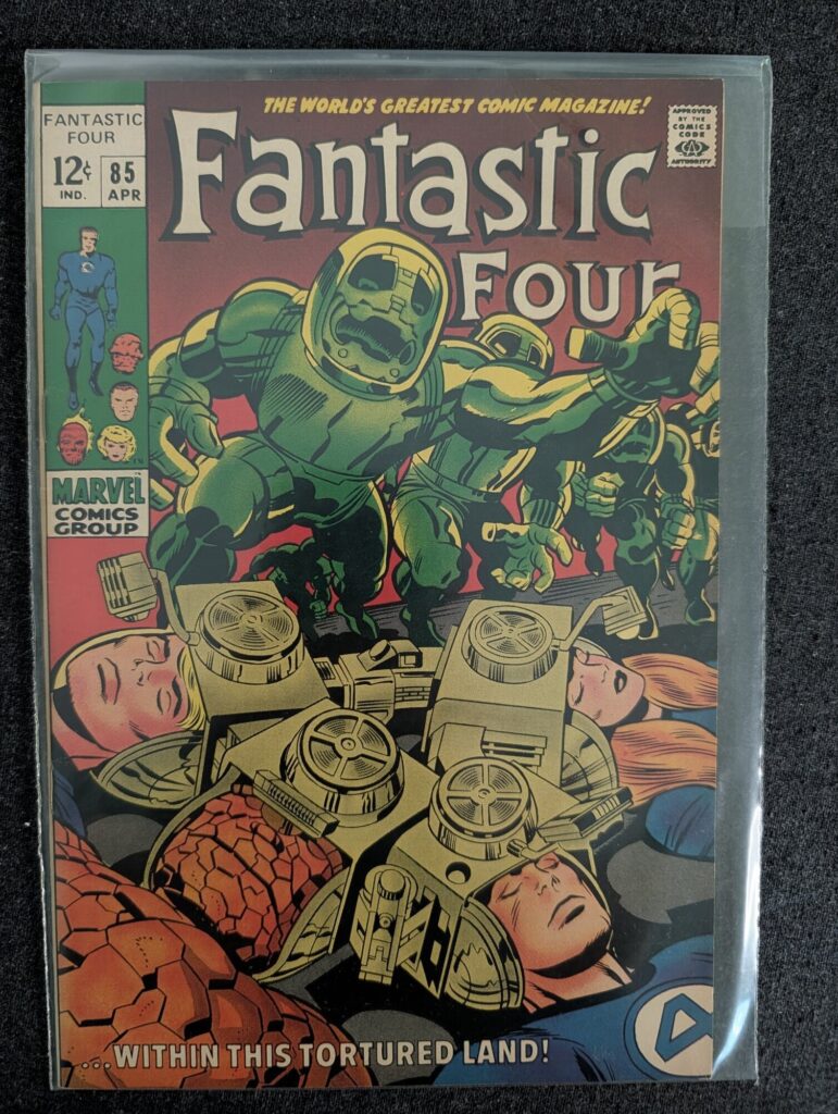 Fantastic Four #85 front cover