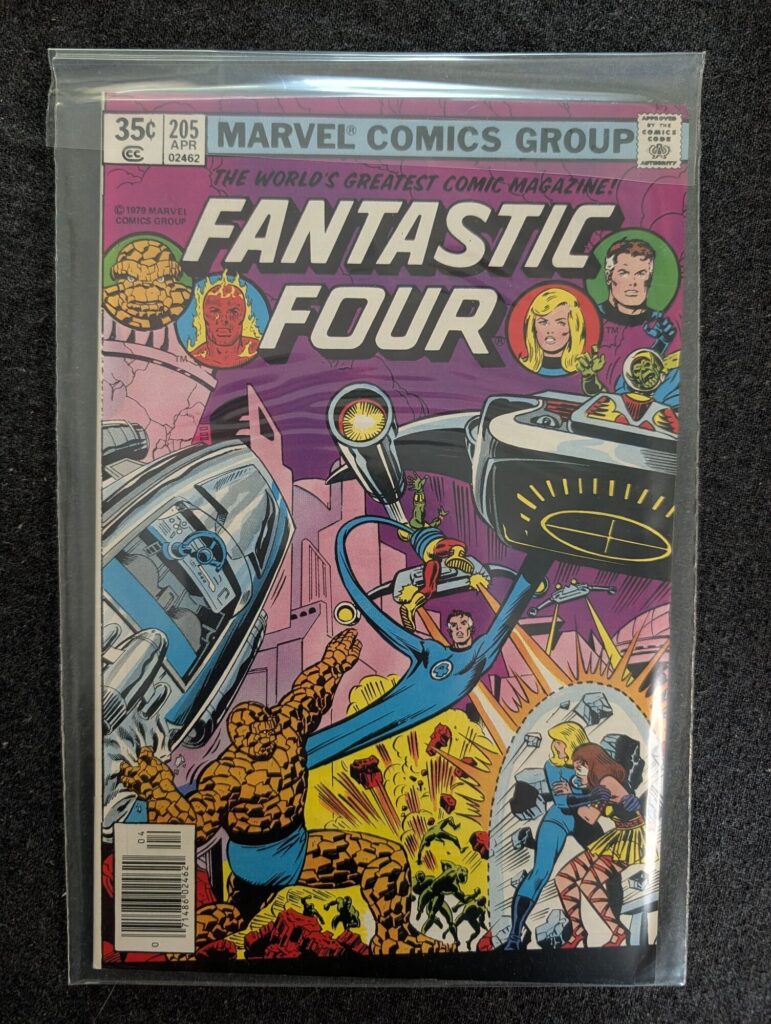 Fantastic Four #205 front cover