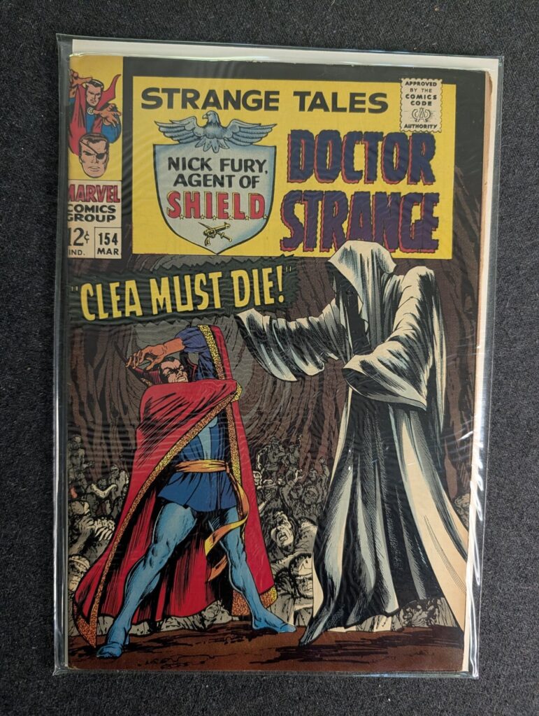 Strange Tales #154 front cover