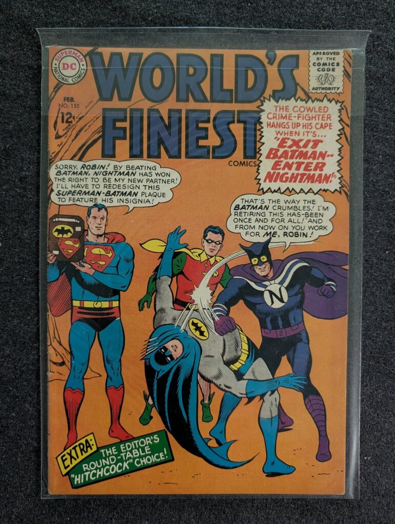 World's Finest Comics #155 front cover
