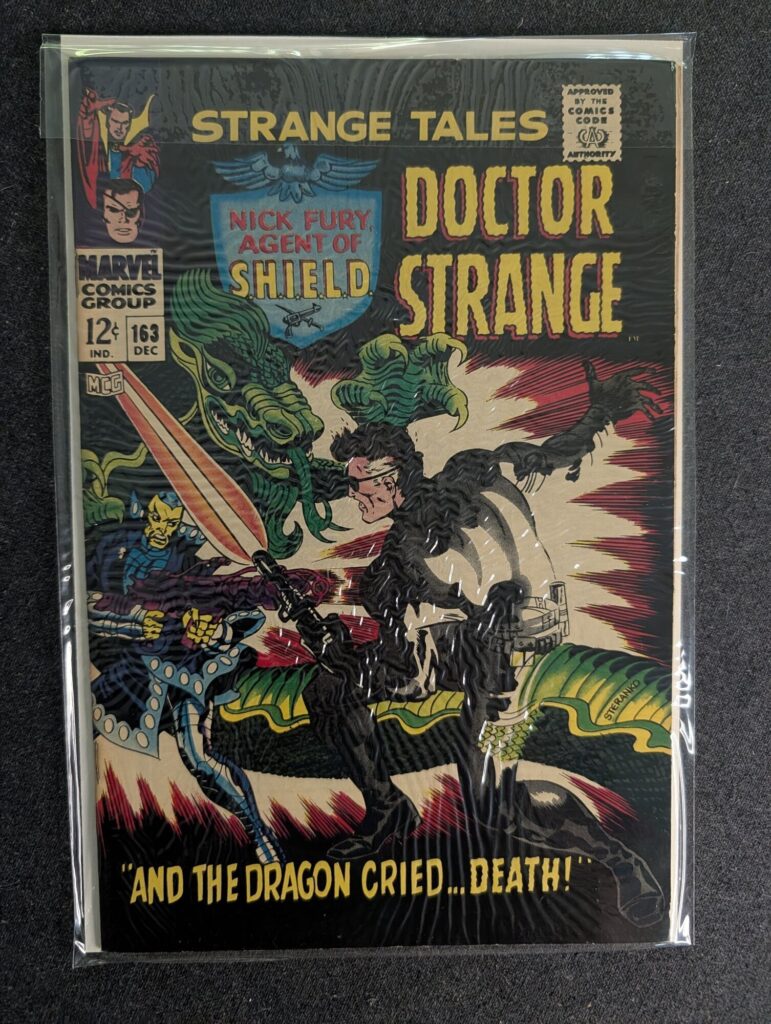 Strange Tales #163 front cover