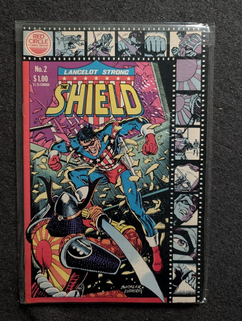 The Shield #2 front cover
