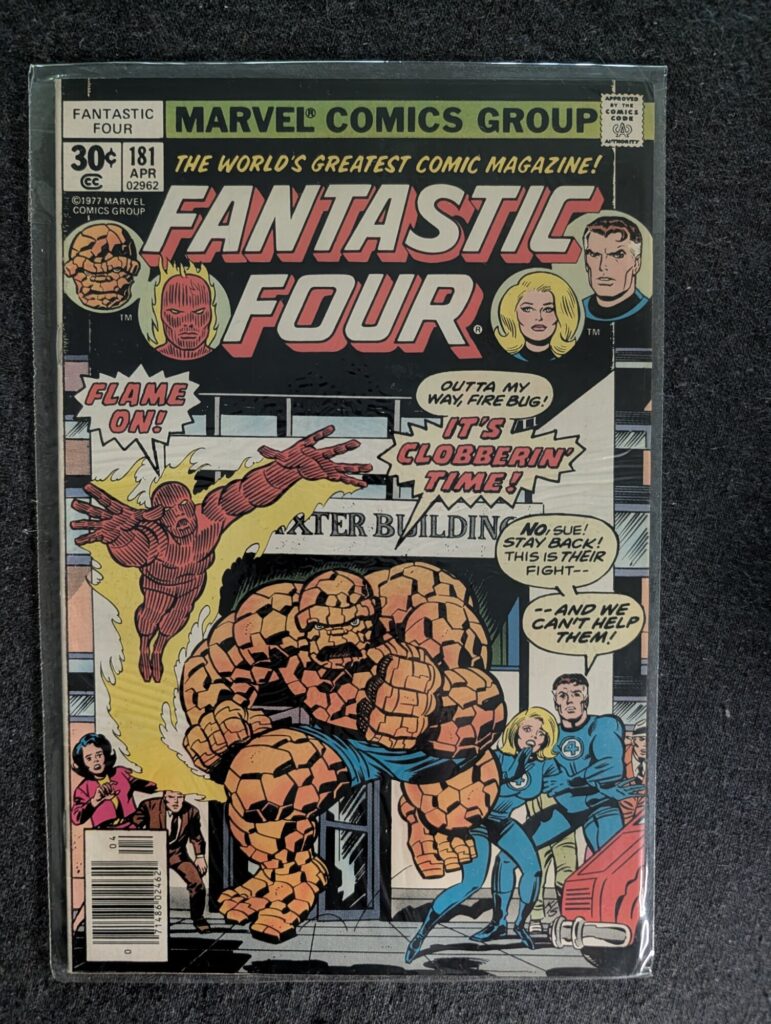 Fantastic Four #181 front cover