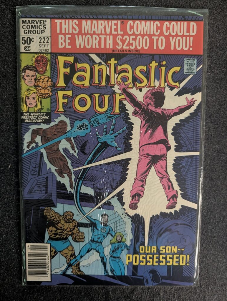 Fantastic Four #222 front cover