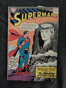 Superman #194 front cover