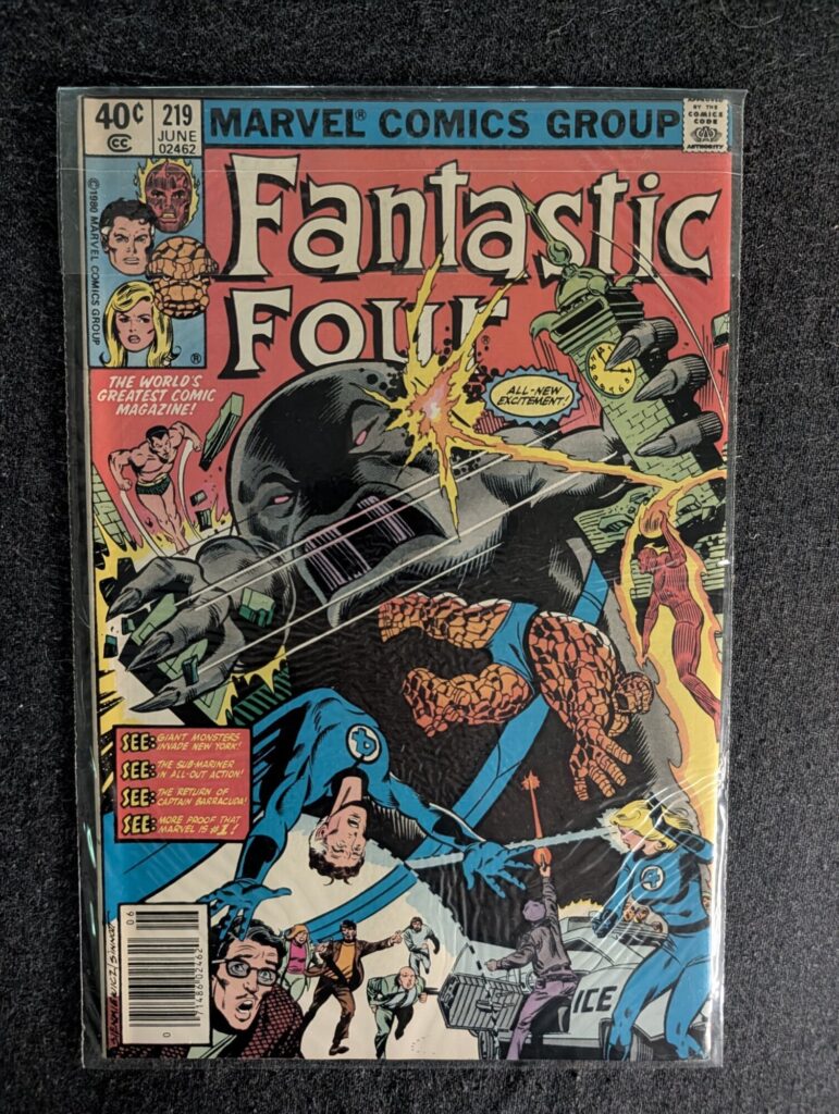 Fantastic Four #219 front cover