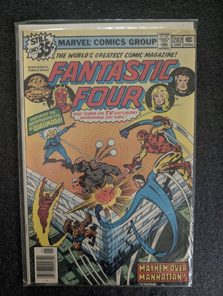Fantastic Four #202 front cover