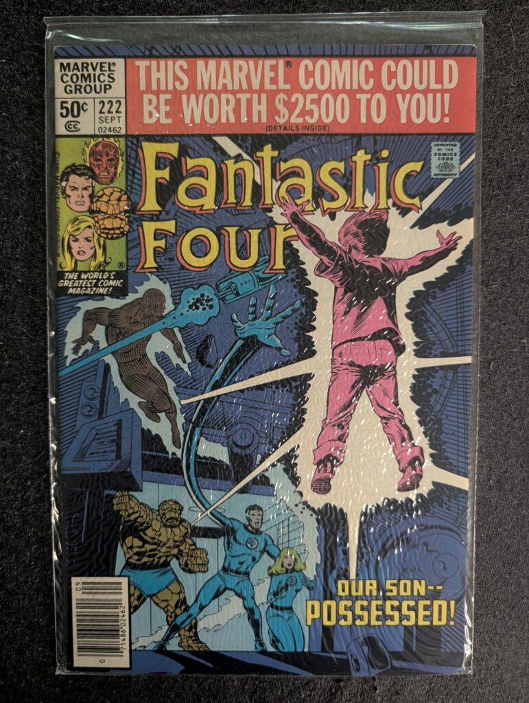 Fantastic Four #222 front cover
