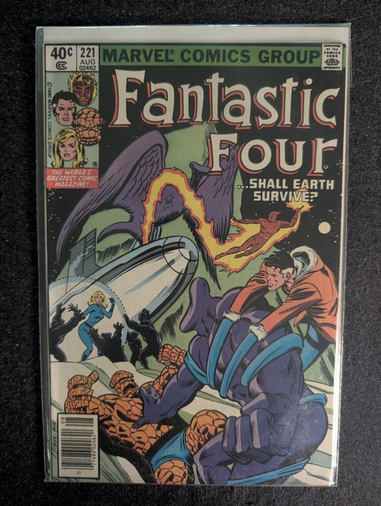 Fantastic Four #221 front cover
