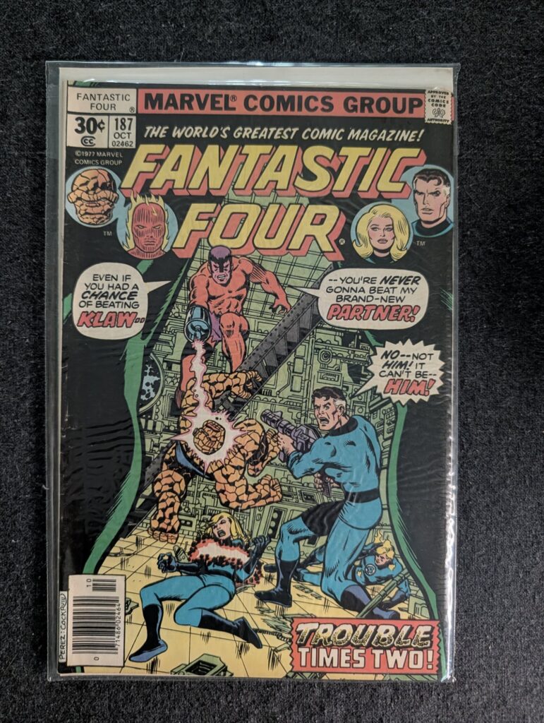 Fantastic Four #187 front cover