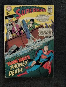 Superman #210 front cover
