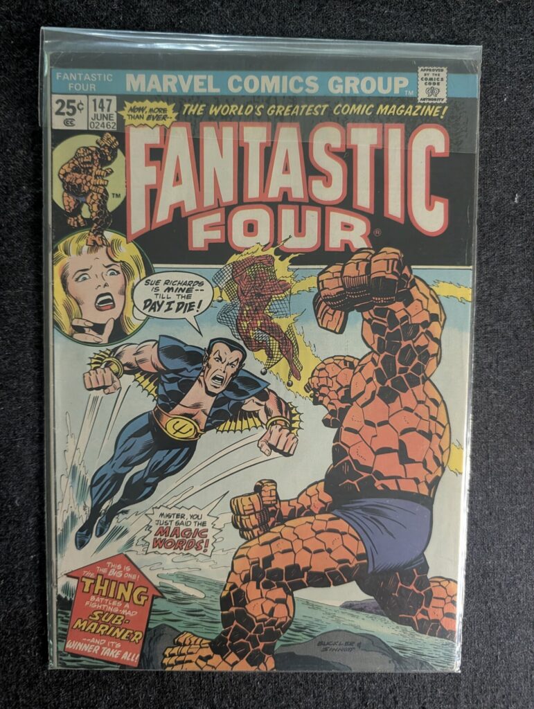 Fantastic Four #147 front cover
