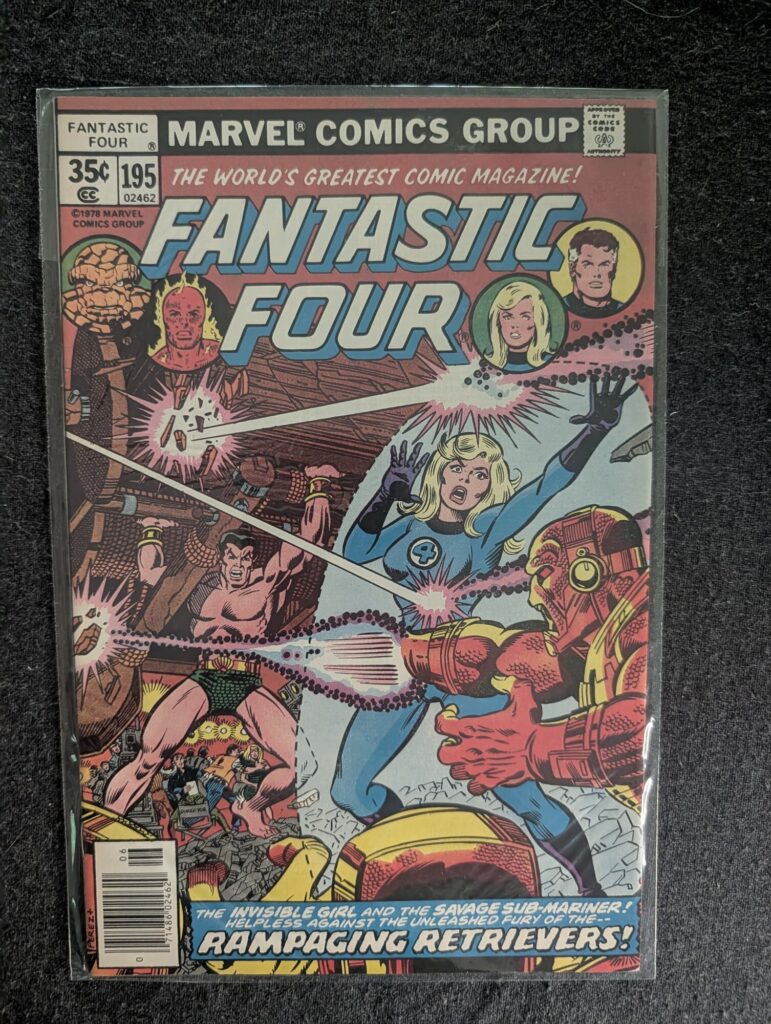 Fantastic Four #195 front cover