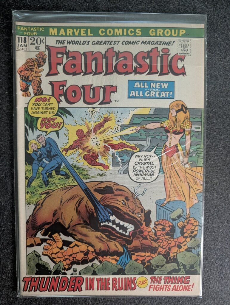 Fantastic Four #118 front cover