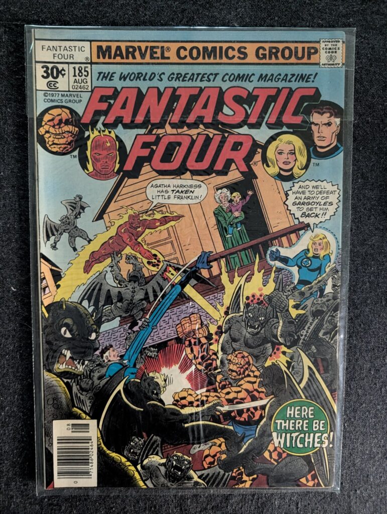 Fantastic Four #185 front cover