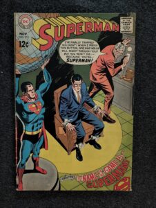Superman #211 front cover