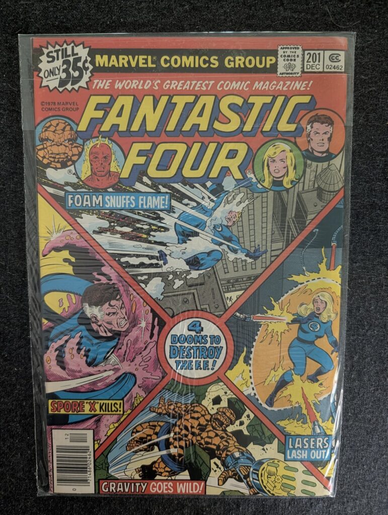 Fantastic Four #201 front cover