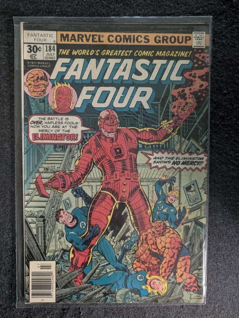 Fantastic Four #184 front cover
