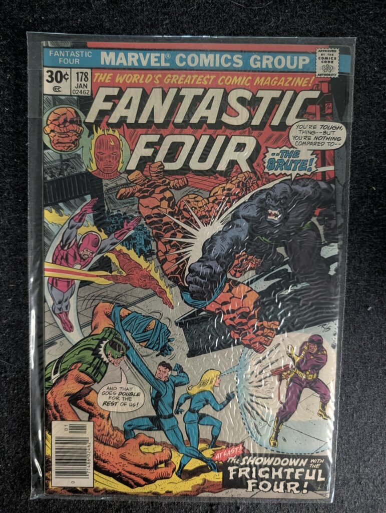 Fantastic Four #178 front cover