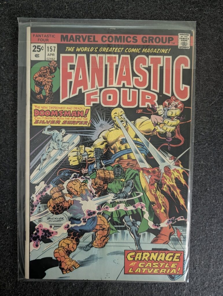 Fantastic Four #157 front cover