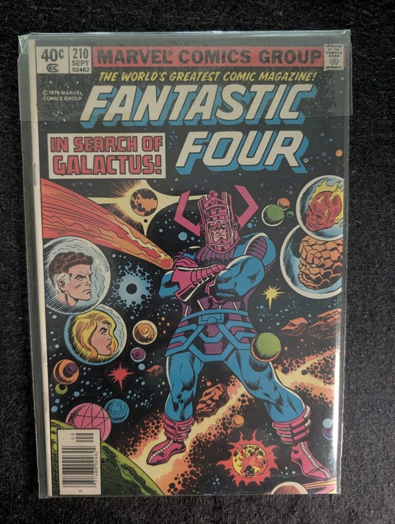 Fantastic Four #210 front cover