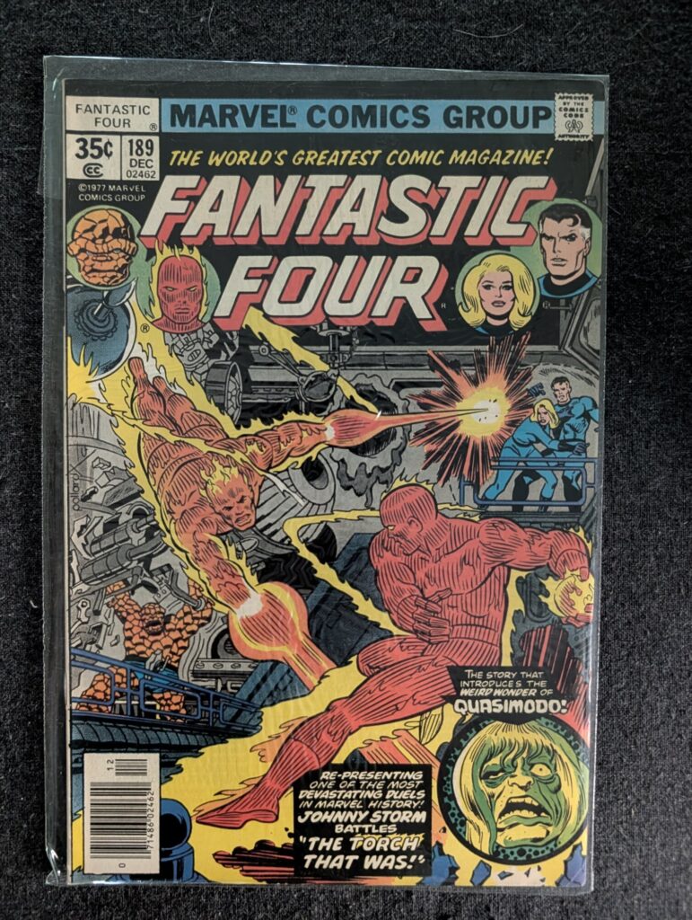 Fantastic Four #189 front cover