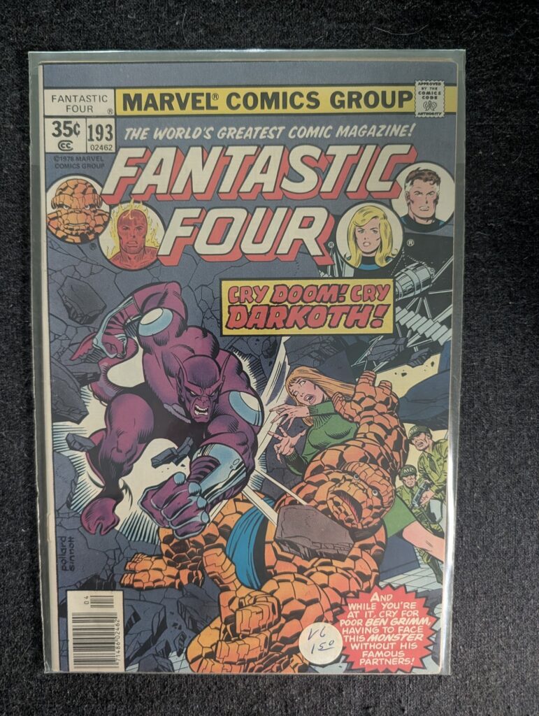 Fantastic Four #193 front cover