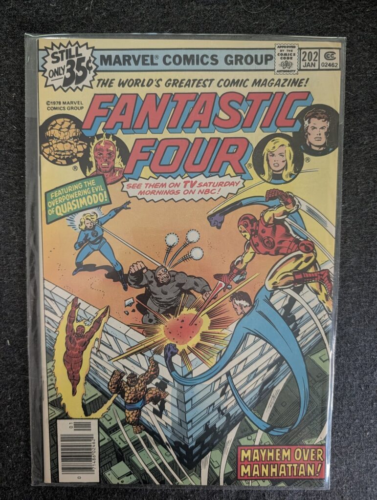 Fantastic Four #202 front cover