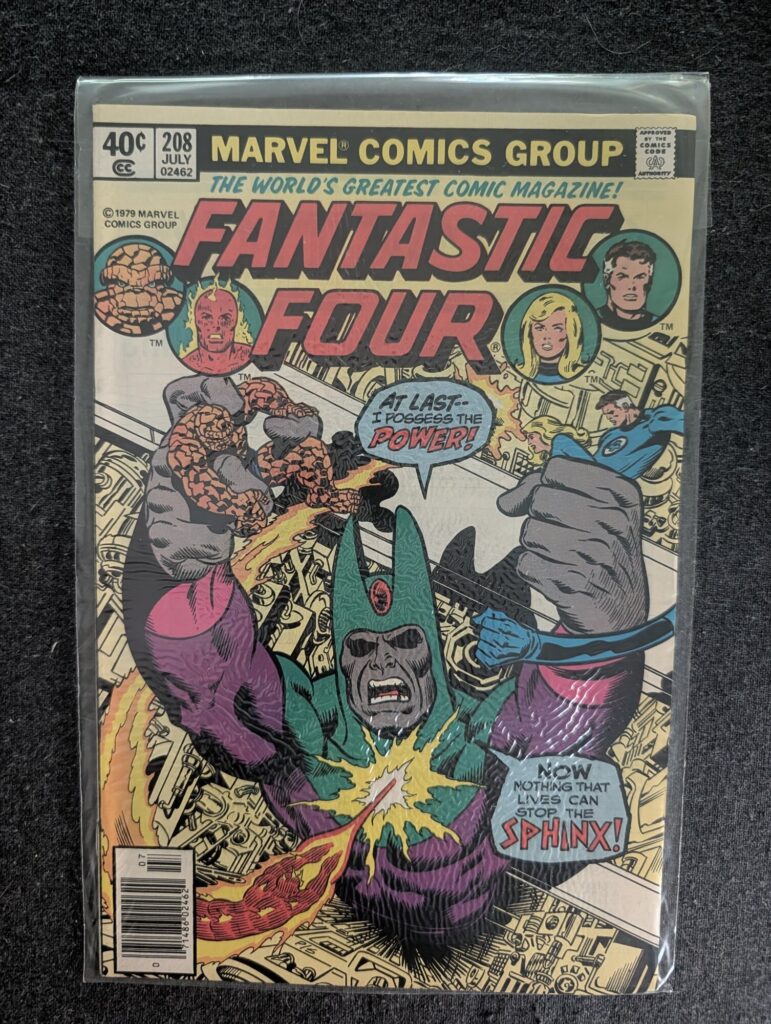 Fantastic Four #208 front cover