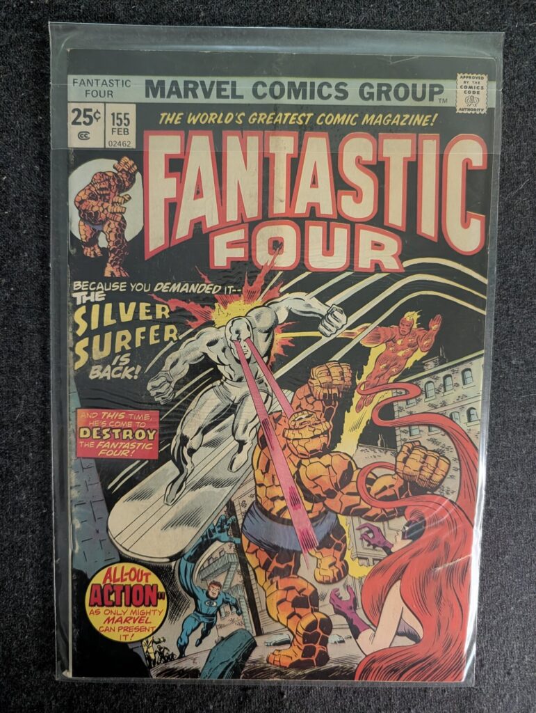 Fantastic Four #155 front cover
