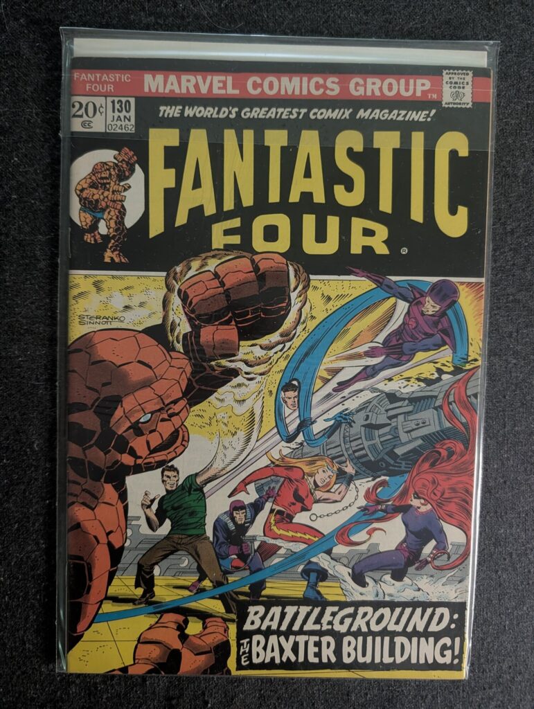Fantastic Four #130 front cover