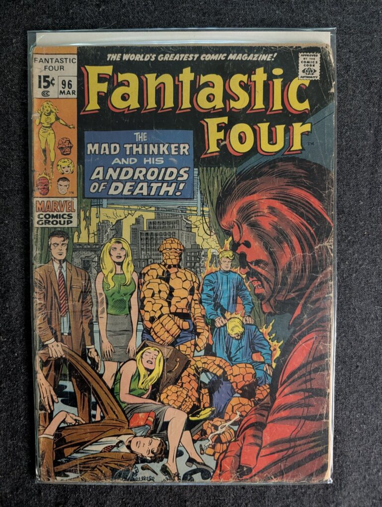 Fantastic Four #96 front cover