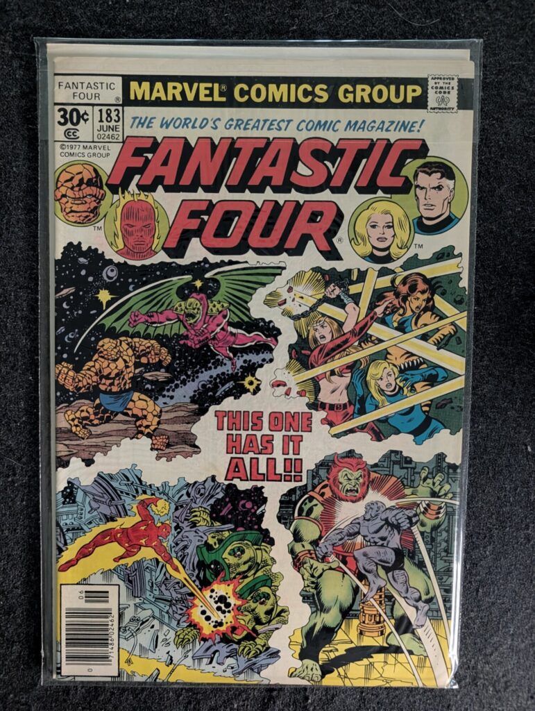 Fantastic Four #183 front cover